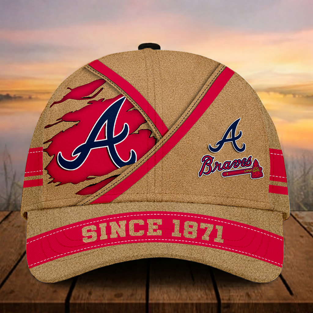 SPECIAL OFFER - NEW CUSTOMIZED MLB09 ABS ATLANTA BRAVES CLASSIC CAP