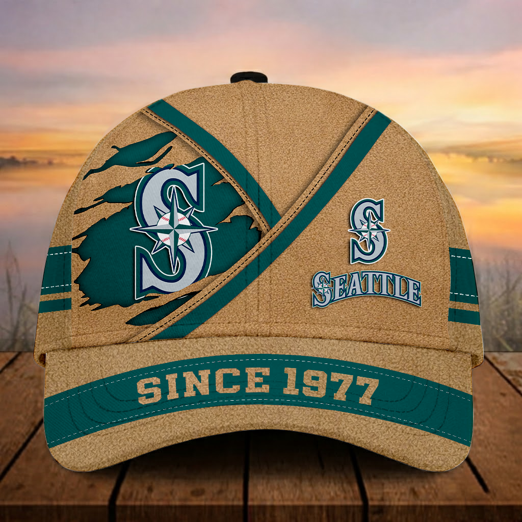 SPECIAL OFFER - NEW CUSTOMIZED MLB14 SMS SEATTLE MARINERS CLASSIC CAP