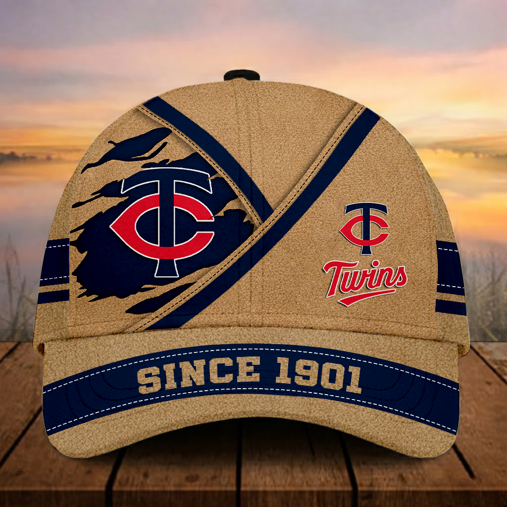 SPECIAL OFFER - NEW CUSTOMIZED MLB22 MTS MINNESOTA TWINS CLASSIC CAP