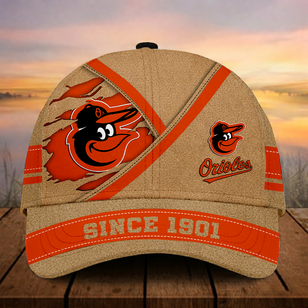 SPECIAL OFFER - NEW CUSTOMIZED MLB25 BOS BALTIMORE ORIOLES CLASSIC CAP