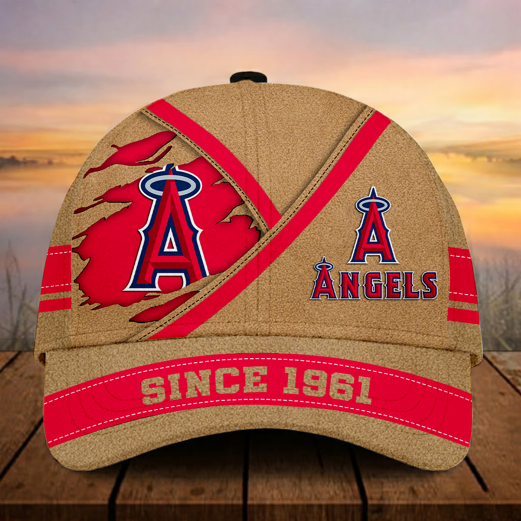SPECIAL OFFER - NEW CUSTOMIZED MLB27 LAA LOS ANGELES ANGELS CLASSIC CAP