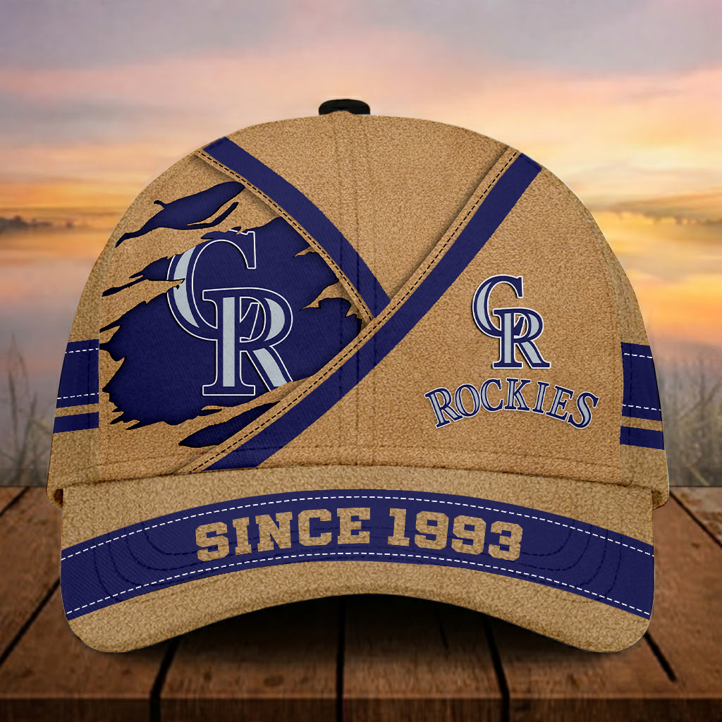 SPECIAL OFFER - NEW CUSTOMIZED MLB30 MLB COLORADO ROCKIES CLASSIC CAP