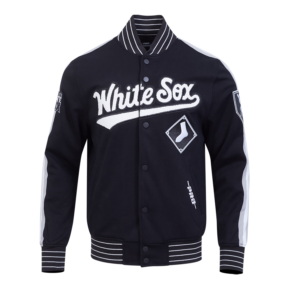 LIMITED EDITION - NEW CUSTOMIZED MLB26 CWS CHICAGO WHITE SOX BASEBALL JACKET, SATIN VARSITY JACKET