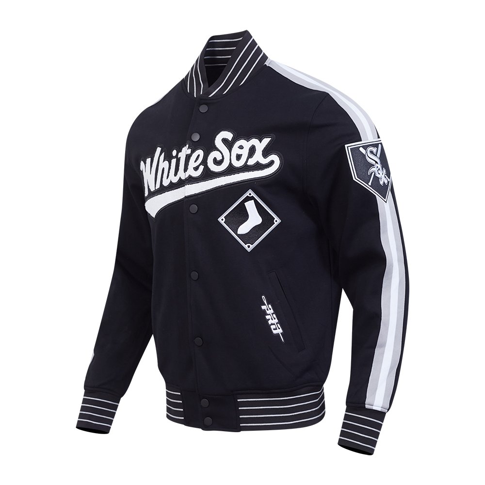 LIMITED EDITION - NEW CUSTOMIZED MLB26 CWS CHICAGO WHITE SOX BASEBALL JACKET, SATIN VARSITY JACKET
