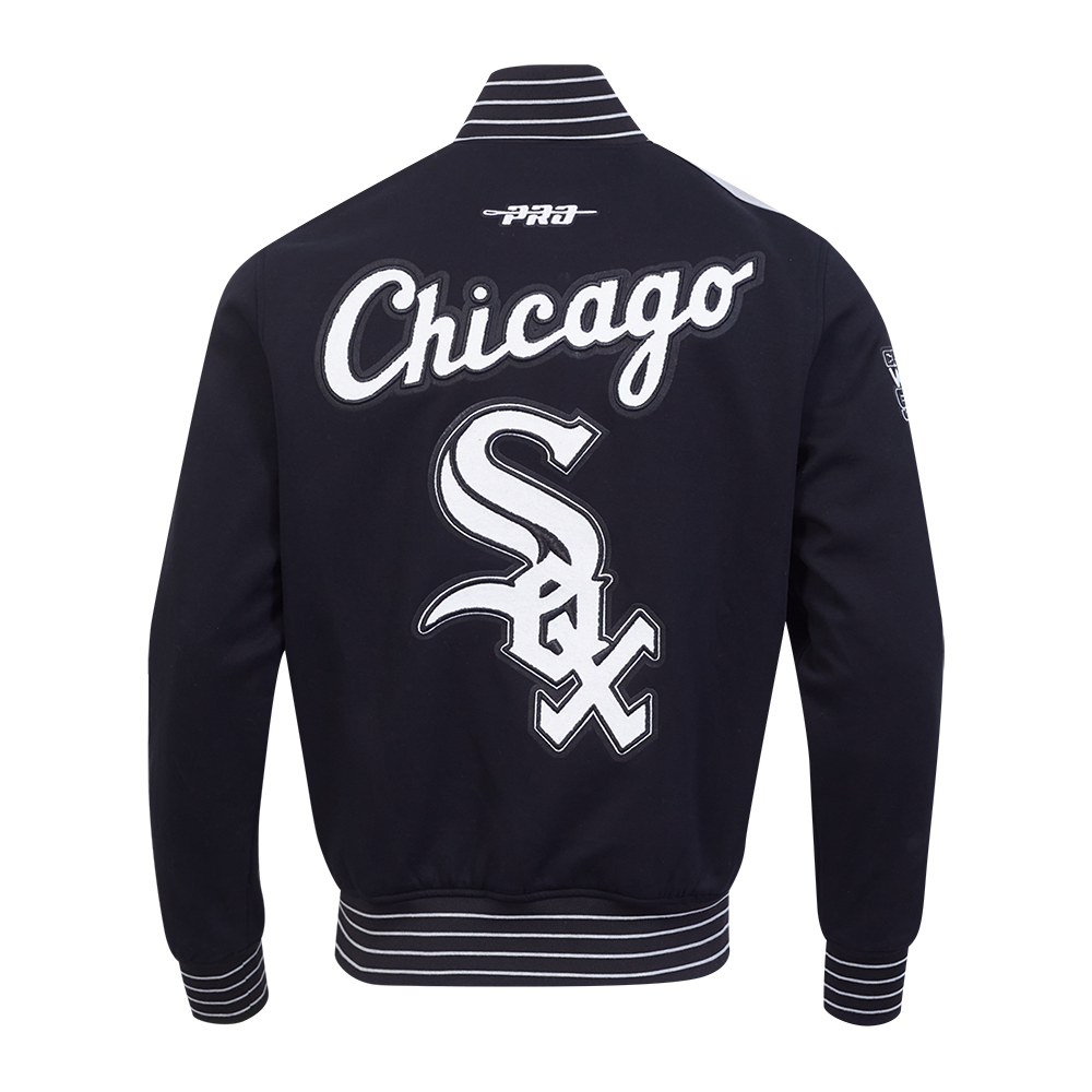 LIMITED EDITION - NEW CUSTOMIZED MLB26 CWS CHICAGO WHITE SOX BASEBALL JACKET, SATIN VARSITY JACKET