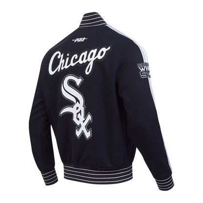 LIMITED EDITION - NEW CUSTOMIZED MLB26 CWS CHICAGO WHITE SOX BASEBALL JACKET, SATIN VARSITY JACKET