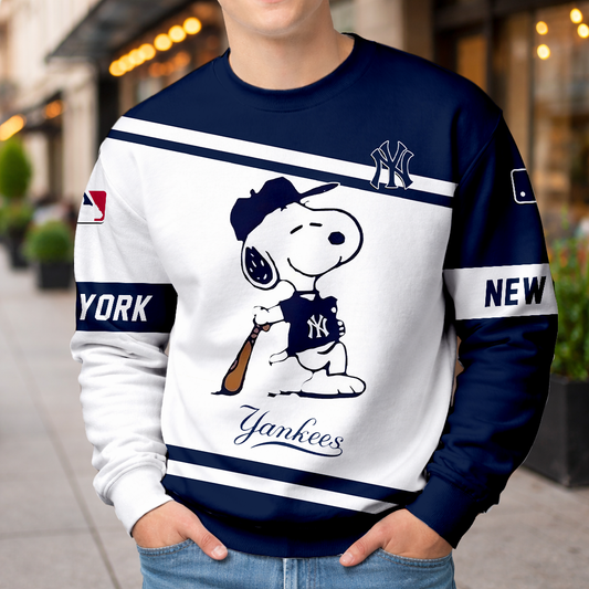 LIMITED EDITION - NEW CUSTOMIZED MLB01 NYY NEW YORK YANKEES UNISEX T-SHIRT, HOODIE & JACKETS