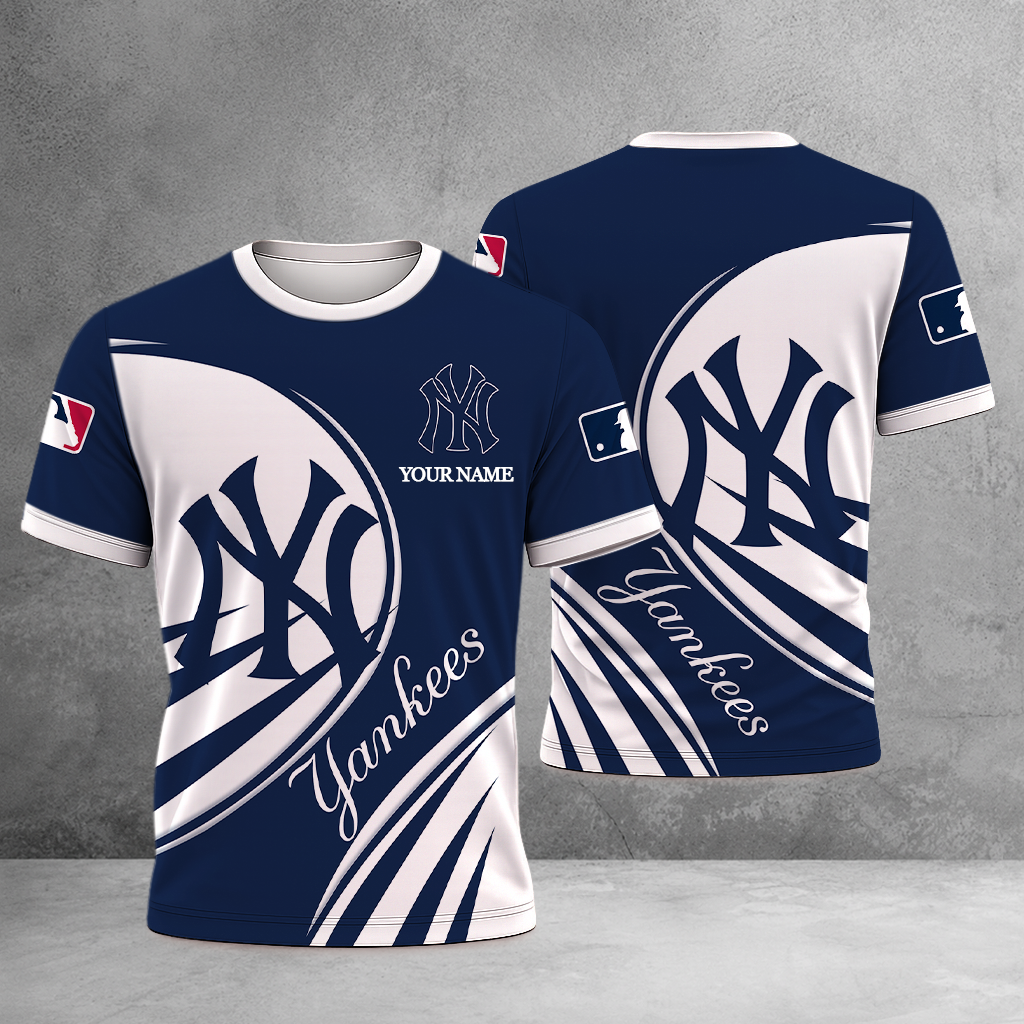 SPECIAL EDITION - NEW CUSTOMIZED MLB01 NYY NEW YORK YANKEES T-SHIRT, POLO SHIRT, ZIP POLO SHIRT, SWEATSHIRT, HOODIE & ZIP HOODIE