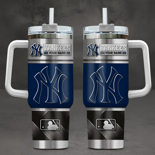 LIMITED EDITION - NEW CUSTOMIZED MLB01 NYY NEW YORK YANKEES TUMBLER CUP