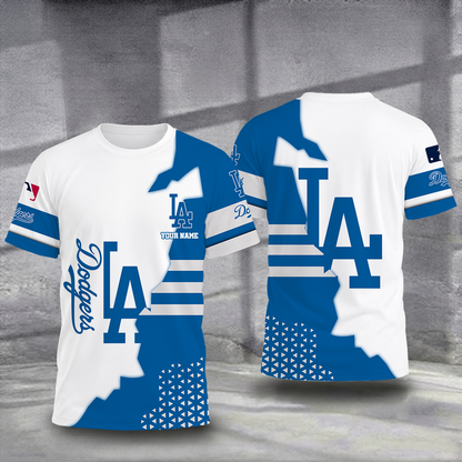 MEGA SALE - NEW CUSTOMIZED MLB02 LAD LOS ANGELES DODGERS T-SHIRT, POLO SHIRT, ZIP POLO SHIRT, SWEATSHIRT, HOODIE & ZIP HOODIE