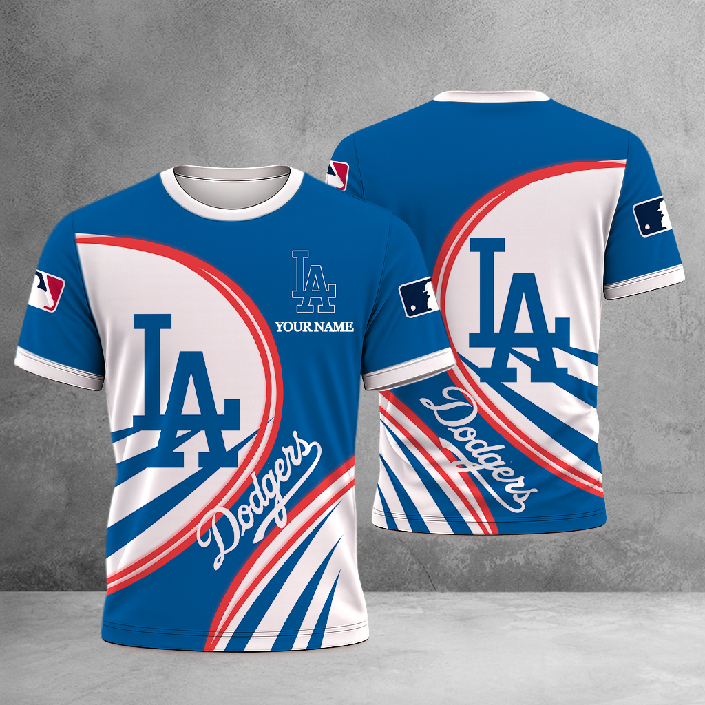 SPECIAL EDITION - NEW CUSTOMIZED MLB02 LAD LOS ANGELES DODGERS T-SHIRT, POLO SHIRT, ZIP POLO SHIRT, SWEATSHIRT, HOODIE & ZIP HOODIE