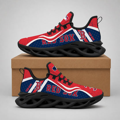 VIRAL EDITION - NEW CUSTOMIZED MLB03 BRS BOSTON RED SOX MAX SOUL SHOES