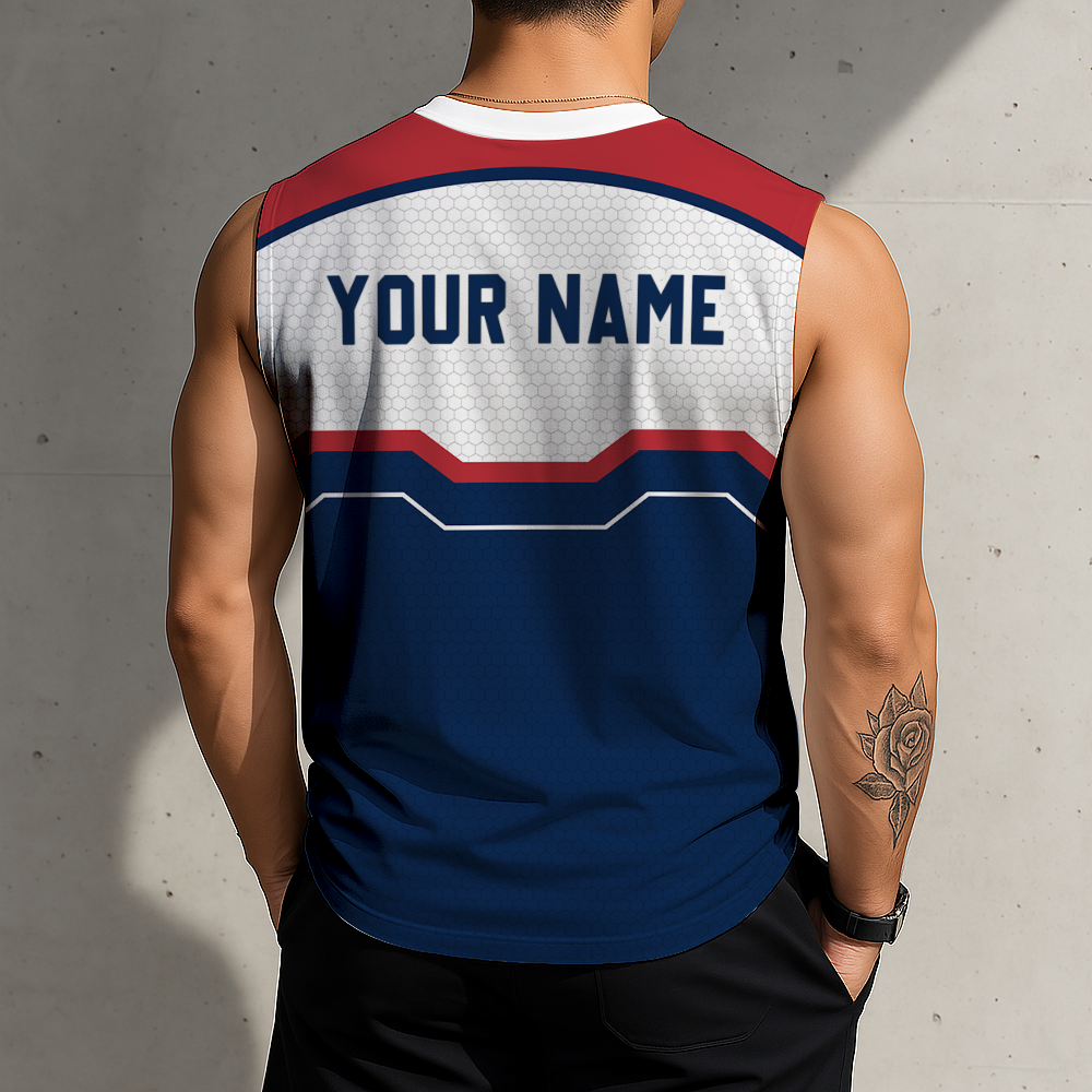 FINAL SALE - NEW CUSTOMIZED MLB03 BRS BOSTON RED SOX MEN'S GYM SHIRT