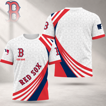 FINAL SALE - NEW CUSTOMIZED MLB03 BRS BOSTON RED SOX T-SHIRT, POLO SHIRT, ZIP POLO SHIRT, SWEATSHIRT, HOODIE & ZIP HOODIE