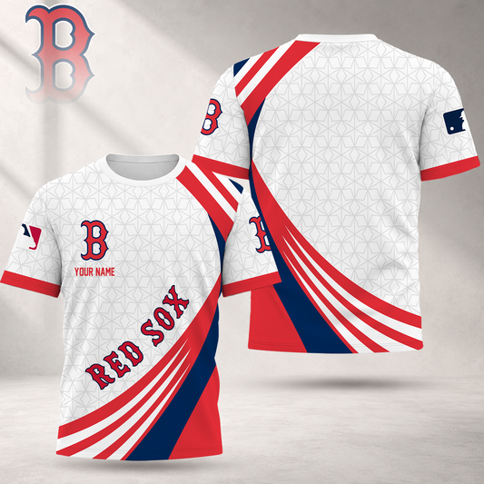 FINAL SALE - NEW CUSTOMIZED MLB03 BRS BOSTON RED SOX T-SHIRT, POLO SHIRT, ZIP POLO SHIRT, SWEATSHIRT, HOODIE & ZIP HOODIE