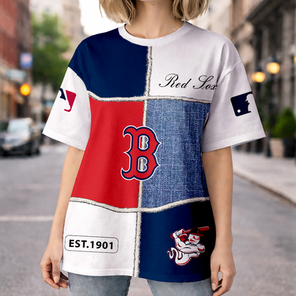 LIMITED EDITION - NEW CUSTOMIZED MLB03 BRS BOSTON RED SOX UNISEX T-SHIRT, POLO, HOODIE & JACKETS