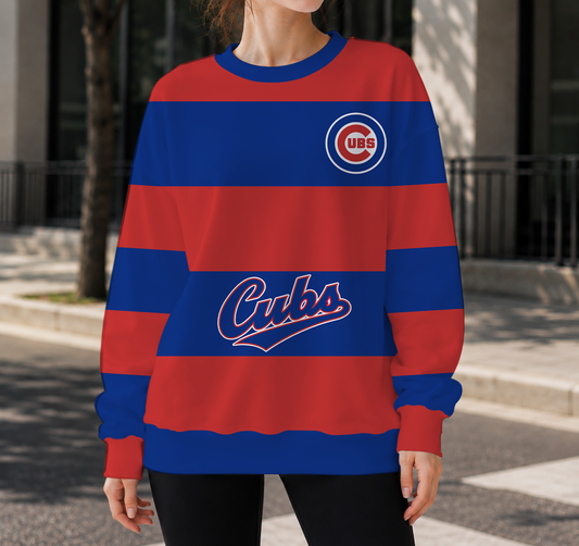 FINAL SALE - NEW CUSTOMIZED MLB04 CCS CHICAGO CUBS UNISEX SWEATSHIRT
