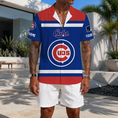 MEGA SALE - NEW CUSTOMIZED MLB04 CCS CHICAGO CUBS UNISEX HAWAIIAN SHIRT