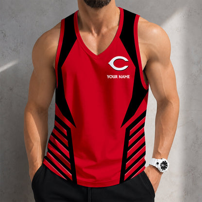 FLASH SALE - NEW CUSTOMIZED MLB05 CINCINNATI REDS UNISEX TANK TOP