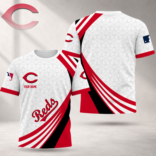 FINAL SALE - NEW CUSTOMIZED MLB05 CRS CINCINNATI REDS T-SHIRT, POLO SHIRT, ZIP POLO SHIRT, SWEATSHIRT, HOODIE & ZIP HOODIE