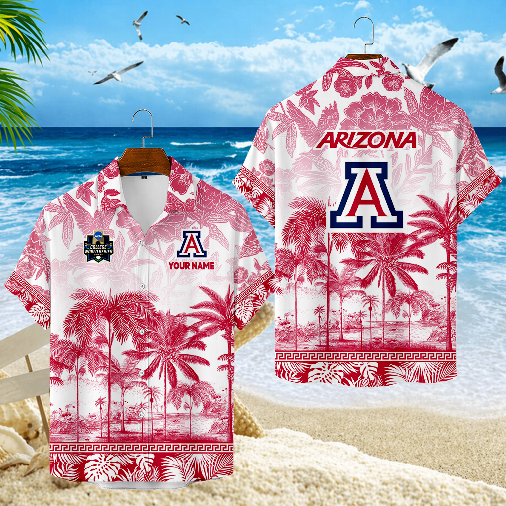 LIMITED EDITION - NEW CUSTOMIZED CWS06 ARW ARIZONA WILDCATS UNISEX HAWAIIAN SHIRT