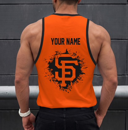 LIMITED EDITION - NEW CUSTOMIZED MLB06 SAN FRANCISCO GIANTS UNISEX TANK TOP
