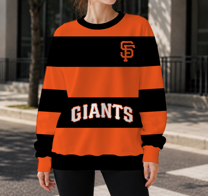 FINAL SALE - NEW CUSTOMIZED MLB06 SFG SAN FRANCISCO GIANTS UNISEX SWEATSHIRT