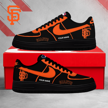 SPECIAL EDITION - NEW CUSTOMIZED MLB06 SFG SAN FRANCISCO GIANTS AF1 SHOES