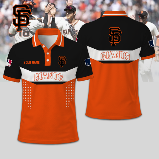 SPECIAL EDITION - NEW CUSTOMIZED MLB06 SFG SAN FRANCISCO GIANTS T-SHIRT, POLO SHIRT, ZIP POLO SHIRT, SWEATSHIRT, HOODIE & ZIP HOODIE