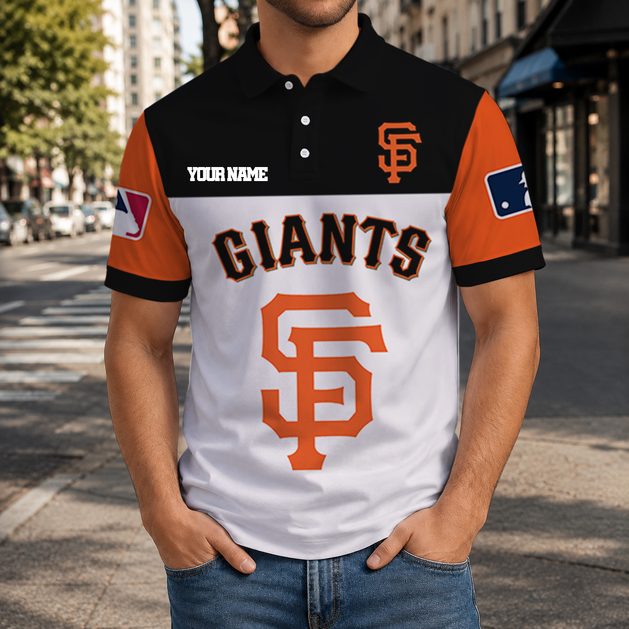 HOT DEAL - NEW CUSTOMIZED MLB06 SFG SAN FRANCISCO GIANTS T-SHIRT, POLO SHIRT, ZIP POLO SHIRT, SWEATSHIRT, HOODIE & ZIP HOODIE