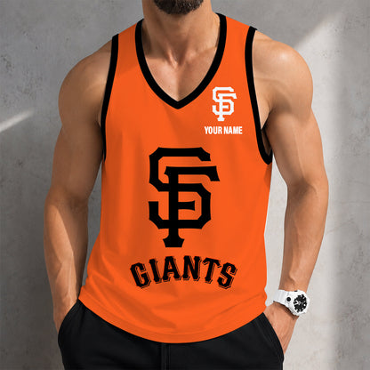 FINAL SALE - NEW CUSTOMIZED MLB06 SAN FRANCISCO GIANTS UNISEX TANK TOP