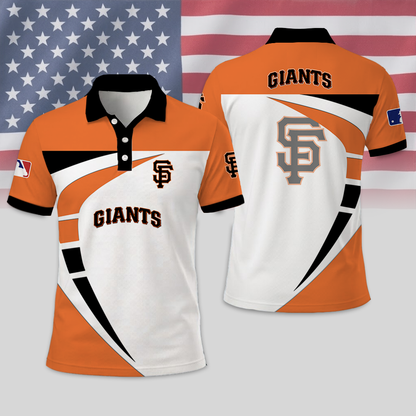 FLASH SALE - NEW CUSTOMIZED MLB06 SFG SAN FRANCISCO GIANTS T-SHIRT, POLO SHIRT, ZIP POLO SHIRT, SWEATSHIRT, HOODIE & ZIP HOODIE