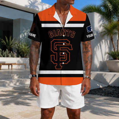 MEGA SALE - NEW CUSTOMIZED MLB06 SFG SAN FRANCISCO GIANTS UNISEX HAWAIIAN SHIRT