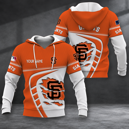 SPECIAL EDITION - NEW CUSTOMIZED MLB06 SFG SAN FRANCISCO GIANTS T-SHIRT, POLO SHIRT, ZIP POLO SHIRT, SWEATSHIRT, HOODIE & ZIP HOODIE