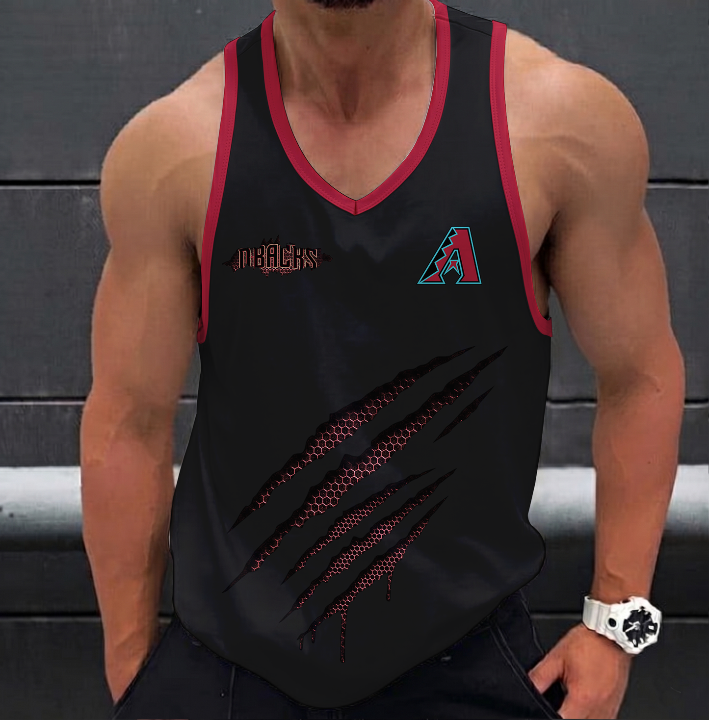LIMITED EDITION - NEW CUSTOMIZED MLB07 ARIZONA DIAMONDBACKS UNISEX TANK TOP