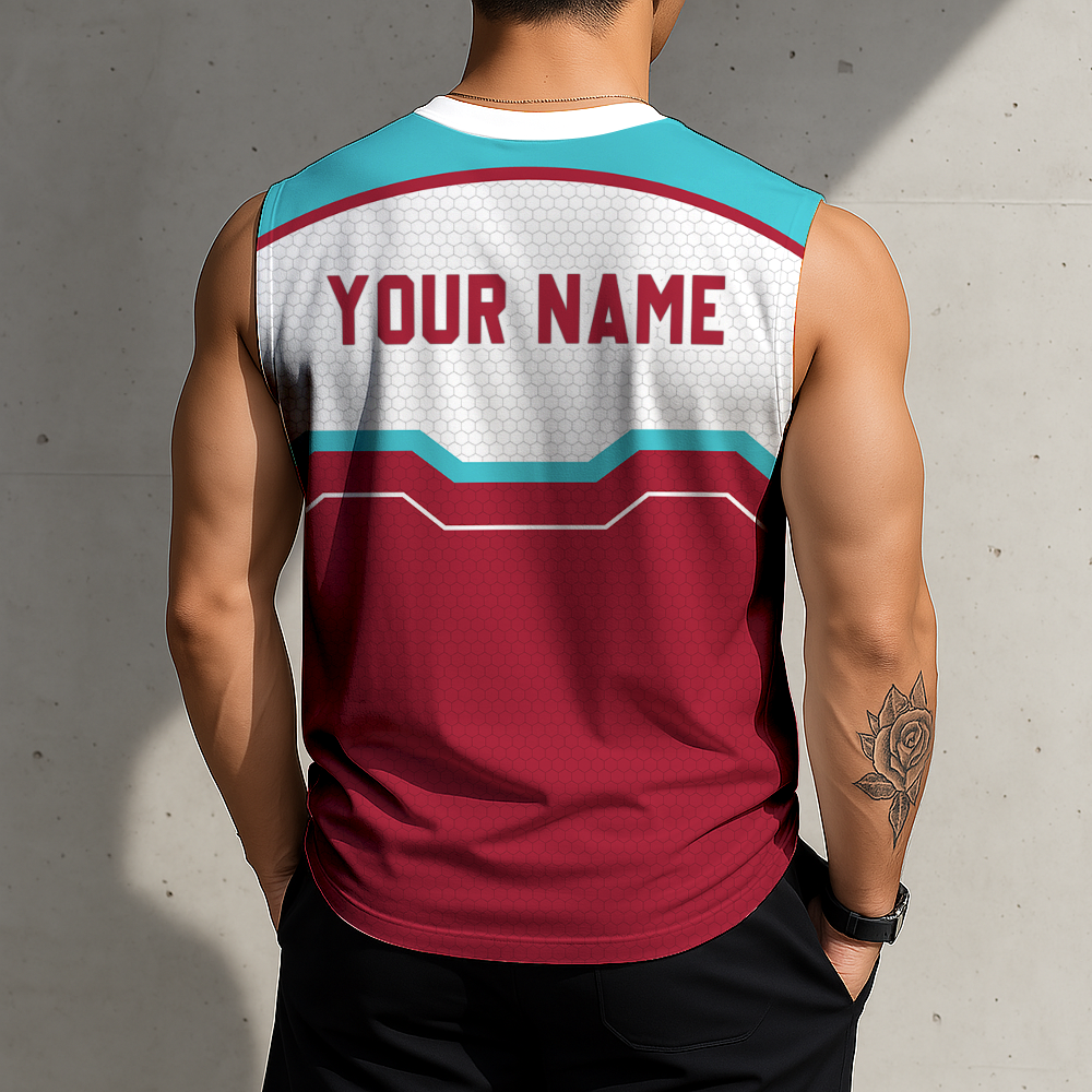 FINAL SALE - NEW CUSTOMIZED MLB07 ADS ARIZONA DIAMONDBACKS MEN'S GYM SHIRT