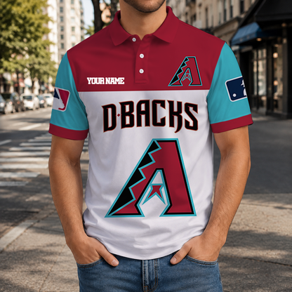 HOT DEAL - NEW CUSTOMIZED MLB07 ADS ARIZONA DIAMONDBACKS T-SHIRT, POLO SHIRT, ZIP POLO SHIRT, SWEATSHIRT, HOODIE & ZIP HOODIE
