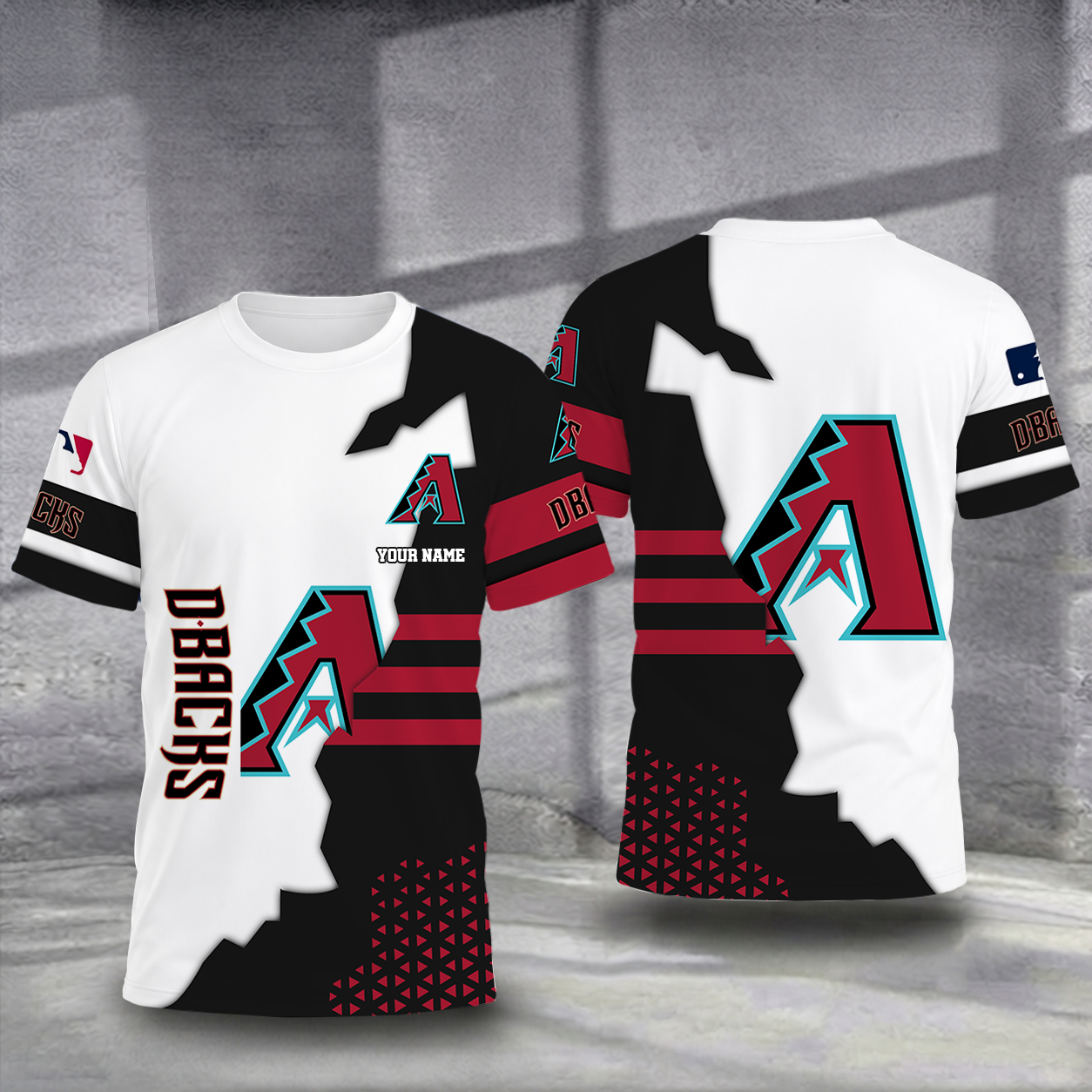 MEGA SALE - NEW CUSTOMIZED MLB07 ADS ARIZONA DIAMONDBACKS T-SHIRT, POLO SHIRT, ZIP POLO SHIRT, SWEATSHIRT, HOODIE & ZIP HOODIE