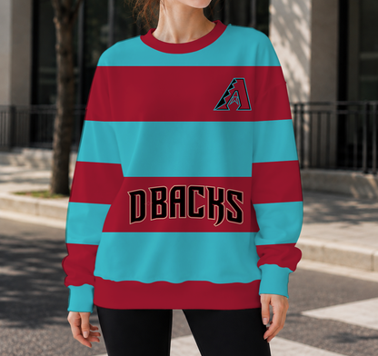 FINAL SALE - NEW CUSTOMIZED MLB07 ADS ARIZONA DIAMONDBACKS UNISEX SWEATSHIRT