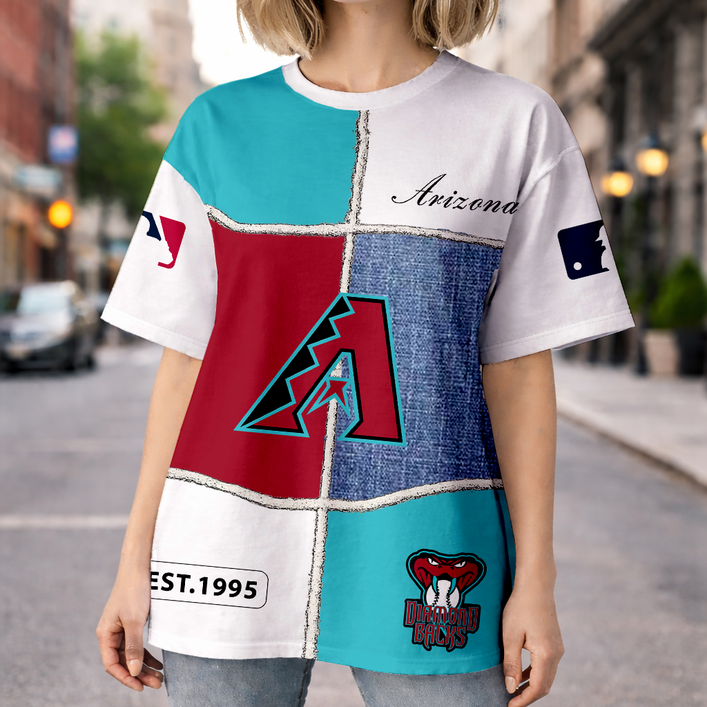 LIMITED EDITION - NEW CUSTOMIZED MLB07 ADS ARIZONA DIAMONDBACKS UNISEX T-SHIRT, POLO, HOODIE & JACKETS