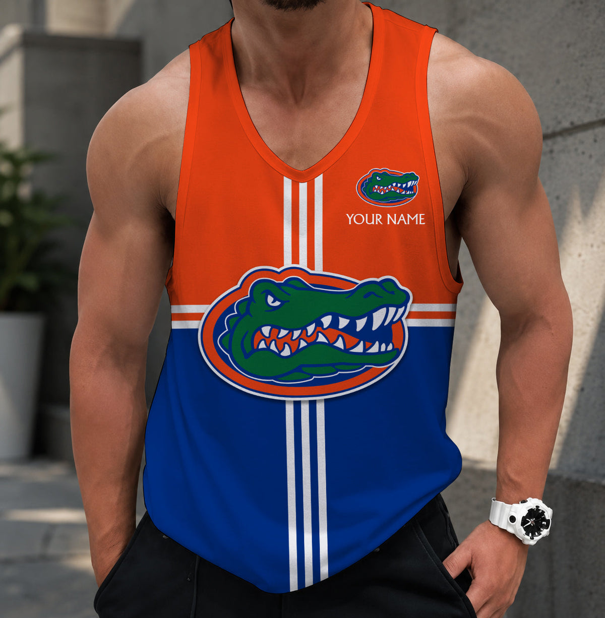 VIRAL EDITION - NEW CUSTOMIZED NCAA CWS08 FLG FLORIDA GATORS UNISEX TANK TOP