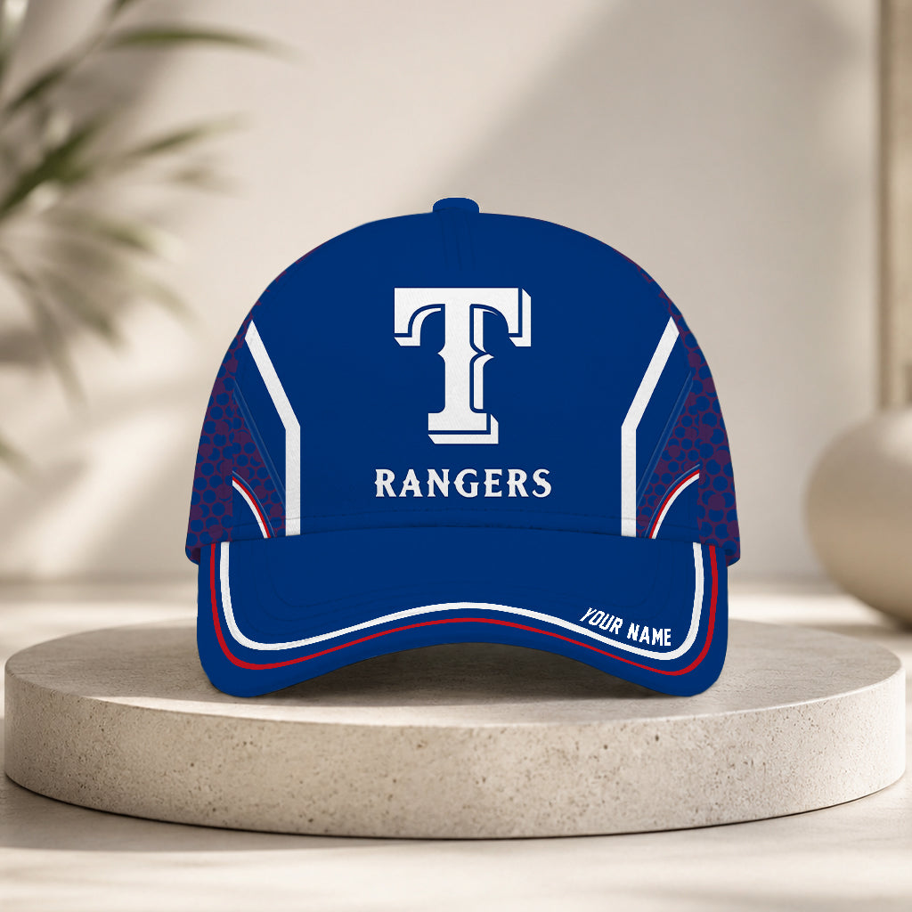 ELITE EDITION - NEW CUSTOMIZED MLB08 TRS TEXAS RANGERS CLASSIC CAP