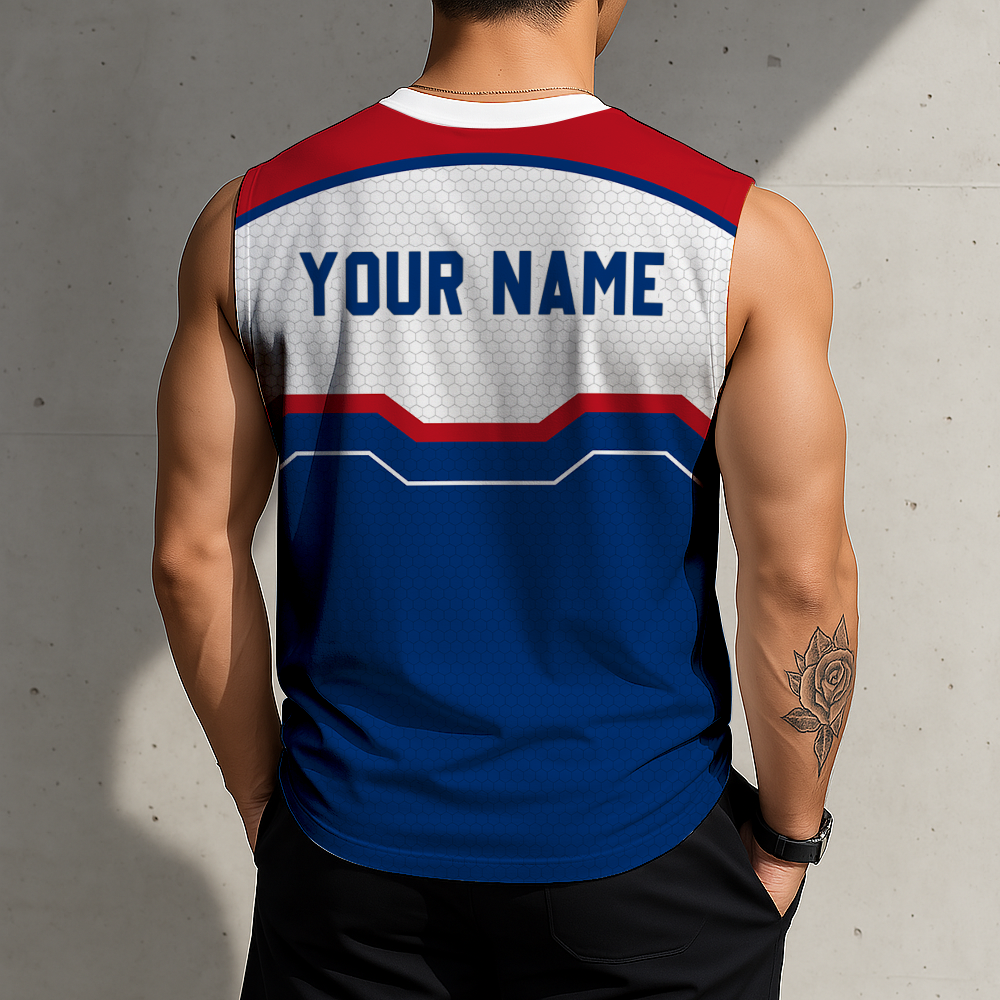 FINAL SALE - NEW CUSTOMIZED MLB08 TRS TEXAS RANGERS MEN'S GYM SHIRT
