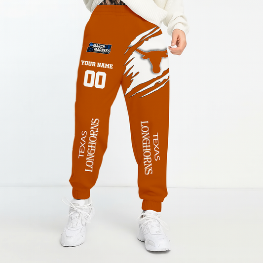 LIMITED EDITION - NEW CUSTOMIZED NCAA FBS08 TXL TEXAS LONGHORNS UNISEX LONG PANTS