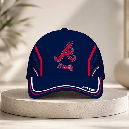 ELITE EDITION - NEW CUSTOMIZED MLB09 ABS ATLANTA BRAVES CLASSIC CAP
