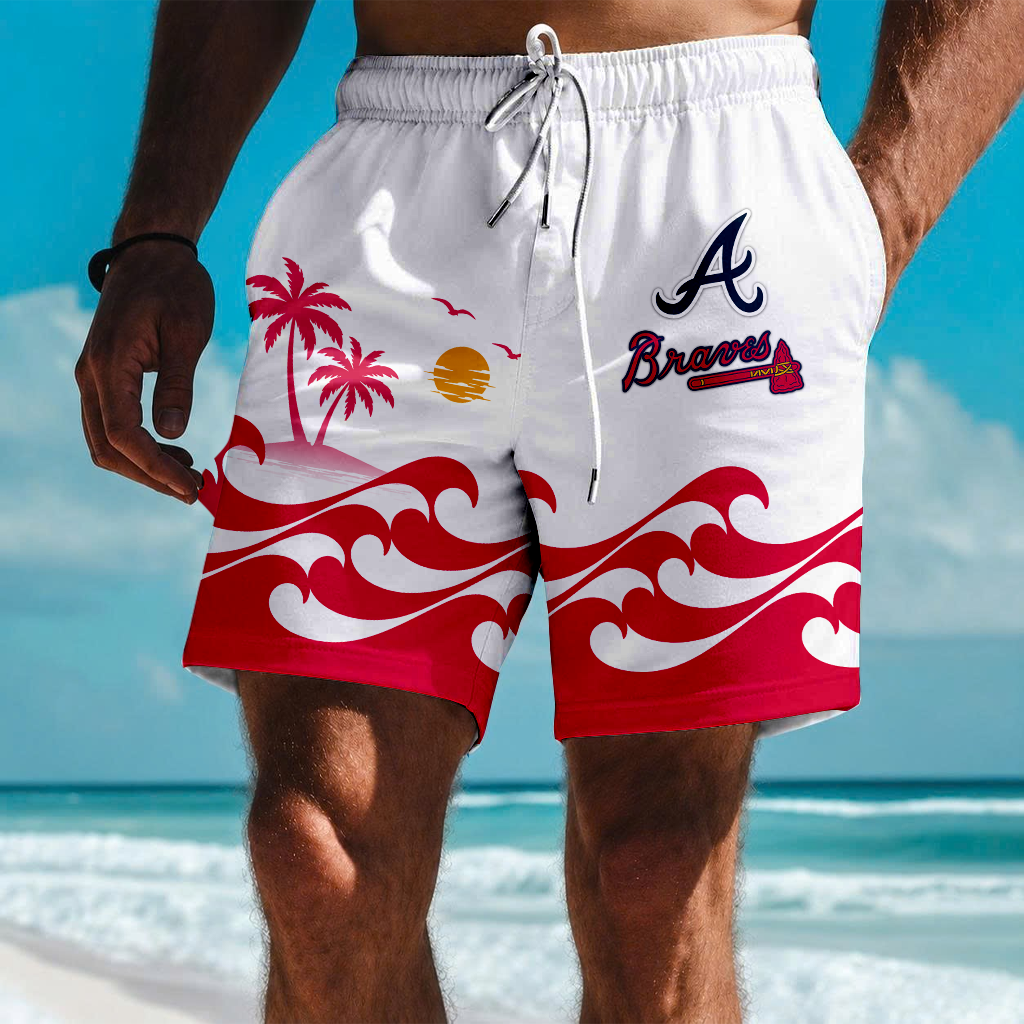 LIMITED EDITION - NEW PREMIUM MLB09 ABS ATLANTA BRAVES SHORT PANTS
