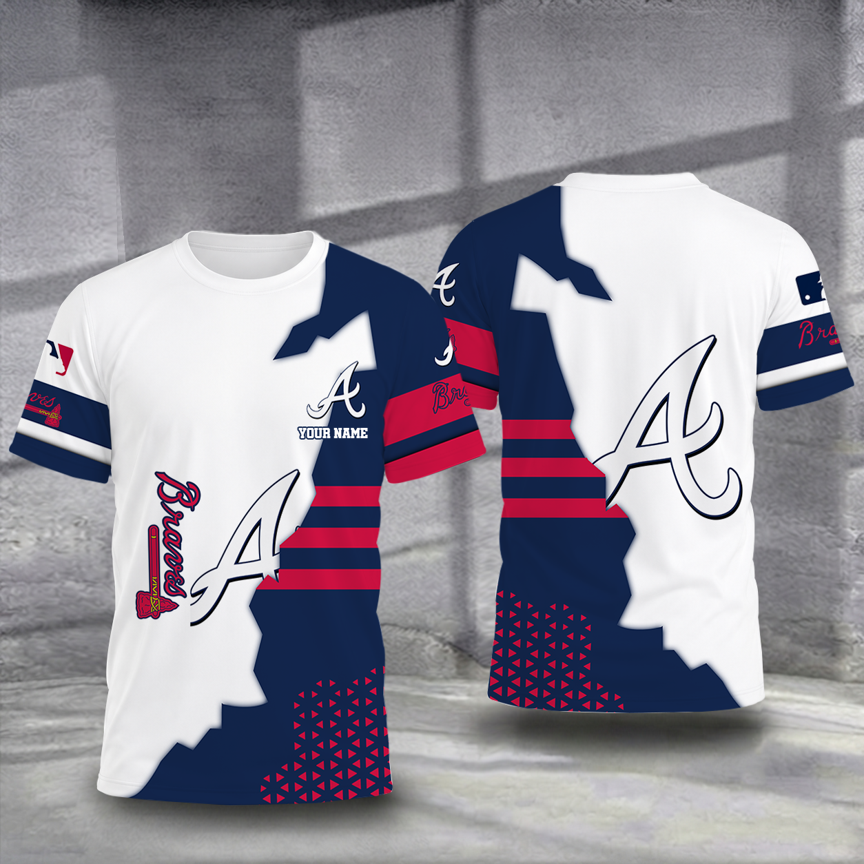 MEGA SALE - NEW CUSTOMIZED MLB09 ABS ATLANTA BRAVES T-SHIRT, POLO SHIRT, ZIP POLO SHIRT, SWEATSHIRT, HOODIE & ZIP HOODIE