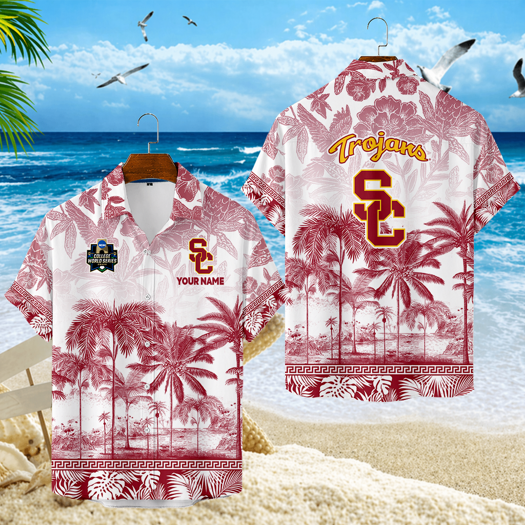 LIMITED EDITION - NEW CUSTOMIZED CWS09 USC USC TROJANS UNISEX HAWAIIAN SHIRT