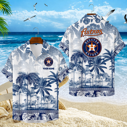 LIMITED EDITION - NEW CUSTOMIZED MLB10 HAS HOUSTON ASTROS UNISEX HAWAIIAN SHIRT