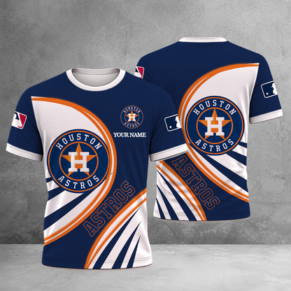 SPECIAL EDITION - NEW CUSTOMIZED MLB10 HAS HOUSTON ASTROS T-SHIRT, POLO SHIRT, ZIP POLO SHIRT, SWEATSHIRT, HOODIE & ZIP HOODIE